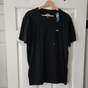 NWT Hollister Men's Classic Black Tee Size XL